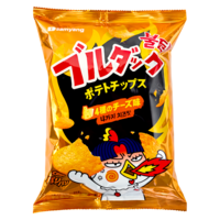 Samyang Buldak Cheese Potato Chips, 55g