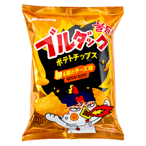 Samyang Samyang Buldak Cheese Potato Chips, 55g