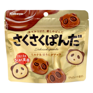 Kabaya Sakusaku Panda Schokoladenkekse, 47g