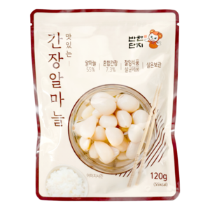 Banchandanji Banchandanji Seasoned Garlic In Soy Sauce, 120g