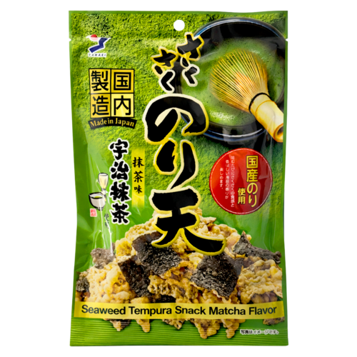 Yamaei Yamaei Seaweed Tempura Snack Matcha Flavour, 30g
