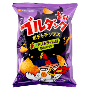 Samyang Samyang Buldak Habanero Lime Potato Chips, 55g