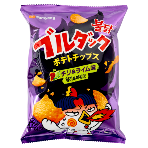 Samyang Samyang Buldak Habanero Lime Potato Chips, 55g