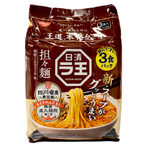 Nissin Nissin Raoh Tantan Noodles 3PACK, 285g