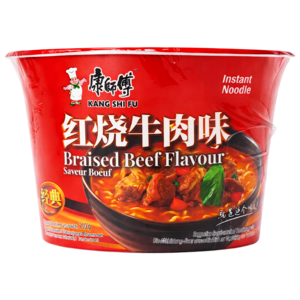Kang Shi Fu Kang Shi Fu Braised Beef Flavour Instant Noodle Bowl, 110g