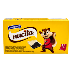 Colombina Colombina Nucita Milk And Chocolate Spread, 168g Colombina Colombina Nucita Milk And Chocolate Spread, 168g