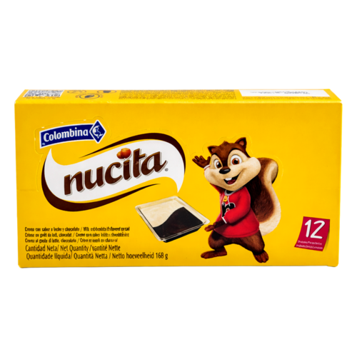 Colombina Colombina Nucita Milk And Chocolate Spread, 168g Colombina Colombina Nucita Milk And Chocolate Spread, 168g