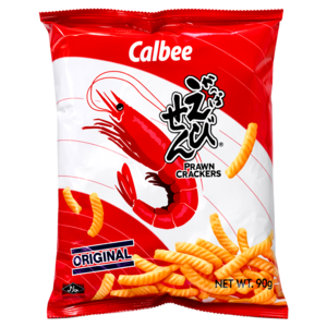 Calbee Calbee Original Prawn Crackers, 90g Calbee Calbee Original Prawn Crackers, 90g