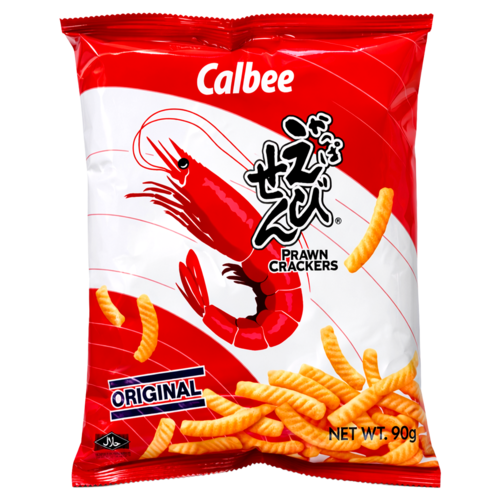 Calbee Calbee Original Prawn Crackers, 90g Calbee Calbee Original Prawn Crackers, 90g