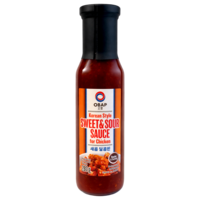Obap Korean Style Sweet & Sour Sauce For Chicken, 280g
