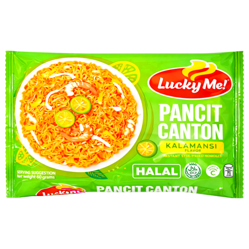 Lucky Me! Instant Pancit Canton Calamansi, 60g