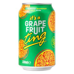 Ting Grapefruitlimonade, 330ml MHD 31-08-26 Ting Grapefruitlimonade, 330ml MHD 31-08-26