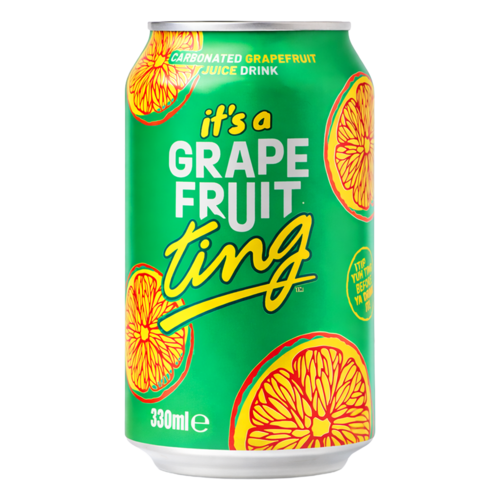 Ting Grapefruit Soda, 330ml