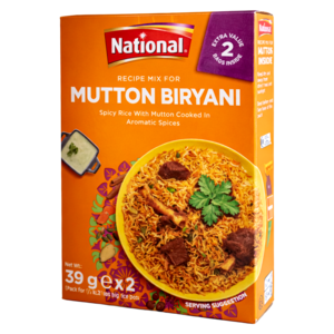 National National Mutton Biryani Spice Mix, 78g National National Mutton Biryani Spice Mix, 78g
