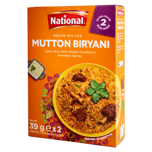 National National Mutton Biryani Spice Mix, 78g National National Mutton Biryani Spice Mix, 78g
