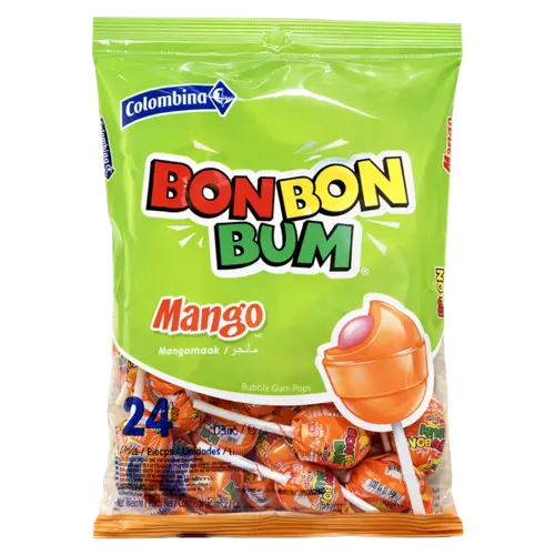 Colombina Colombina Bon Bon Bum Mango, 408g