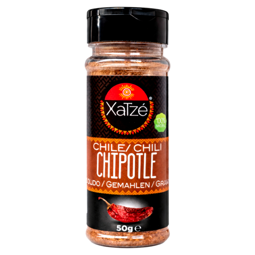 Xatze Xatze Gemalen Chipotle Pepers, 50g