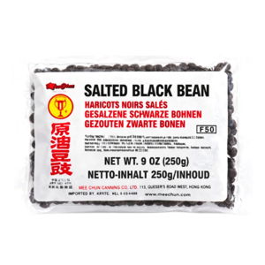 Mee Chun Mee Chun mit gesalzenen schwarzen Bohnen, 250 g Mee Chun Mee Chun mit gesalzenen schwarzen Bohnen, 250 g