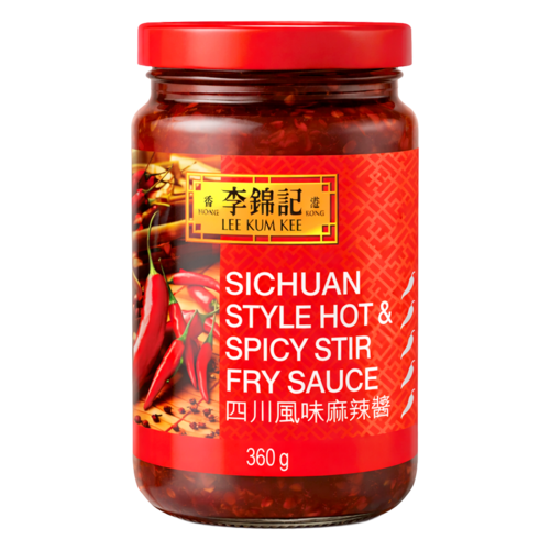 Lee Kum Kee Lee Kum Kee Sichuan Hot & Spicy Stir Fry Sauce, 360g
