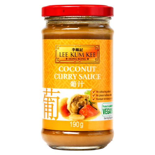Lee Kum Kee Lee Kum Kee Coconut Curry Sauce, 190g Lee Kum Kee Lee Kum Kee Coconut Curry Sauce, 190g