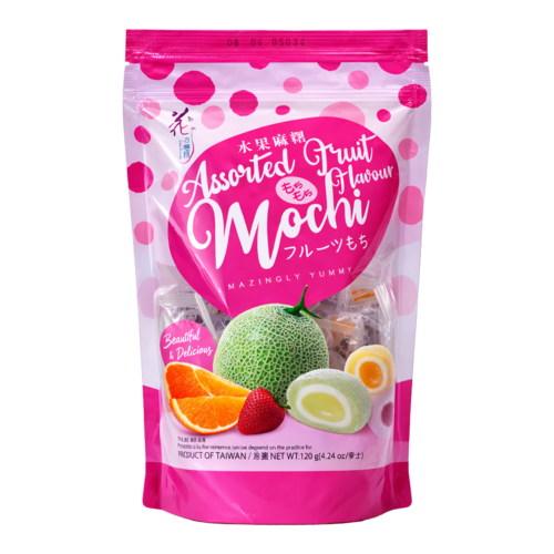 Mochi Assorted Fruit Flavour, 120g