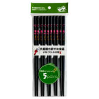 Chopsticks Black Blossom, 5pairs