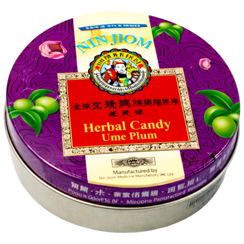 Nin Jiom Nin Jiom Herbal Candy Plum (Ume), 60g