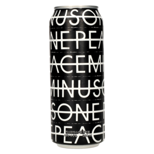 BrewGuru BrewGuru Peaceminusone Black Highball, 500ml