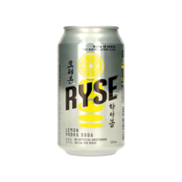 BrewGuru Ryse Lemon Vodka Soda, 330ml