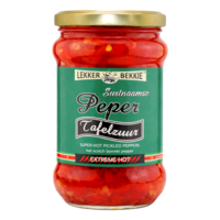 Lekker Bekkie Surinamesische eingelegte Paprika, 290 ml
