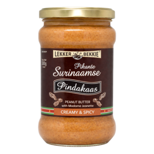 Lekker Bekkie Lekker Bekkie Würzige surinamische Erdnussbutter, 300g