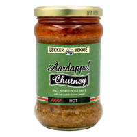 Lekker Bekkie Aardappel Chutney Hot, 290ml