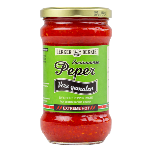 Lekker Bekkie Lekker Bekkie Frisch gemahlener surinamischer Pfeffer, 290 ml