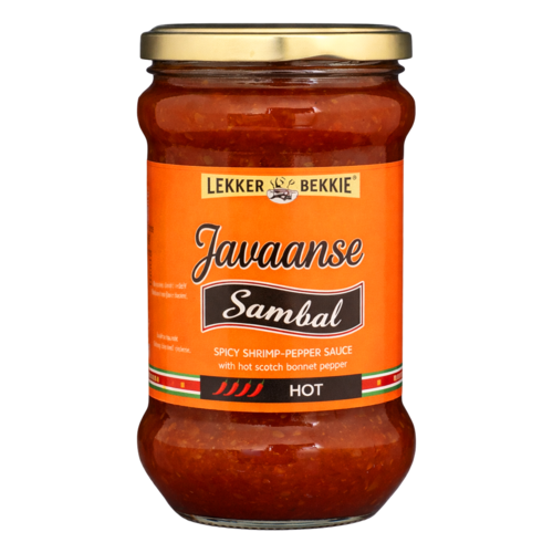 Lekker Bekkie Lekker Bekkie Javanese Sambal, 290ml Lekker Bekkie Lekker Bekkie Javanese Sambal, 290ml