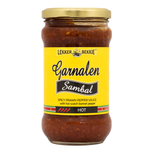 Lekker Bekkie Lekker Bekkie Garnelen-Sambal, 290 ml