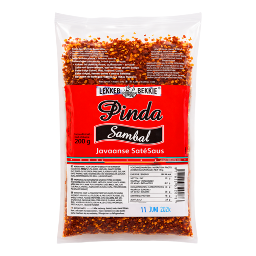 Lekker Bekkie Lekker Bekkie Javaanse Pindasambal, 200g