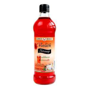 Lekker Bekkie Tasty Bekkie Rose Syrup, 500ml