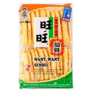 Want Want Want Want Senbei Rice Cracker, 56g Want Want Want Want Senbei Rice Cracker, 56g