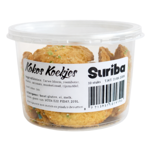 Suriba Suriba Kokosnusskekse, 10 Stück
