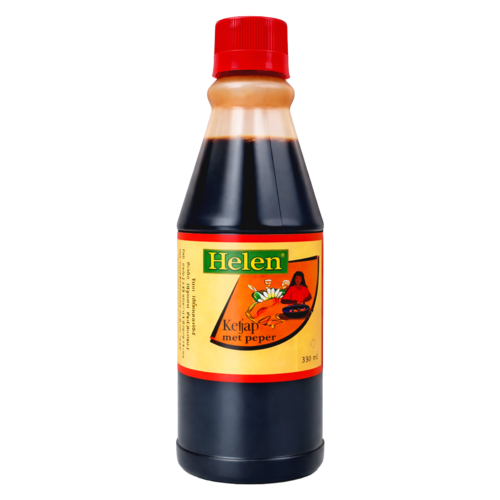 Helen Helen Gekruide Ketjap Peper, 330ml