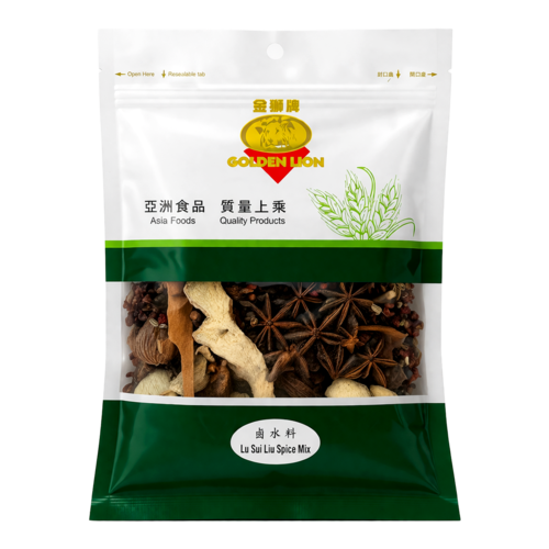 Golden Lion Lu Sui Liu Spice Mix, 100g