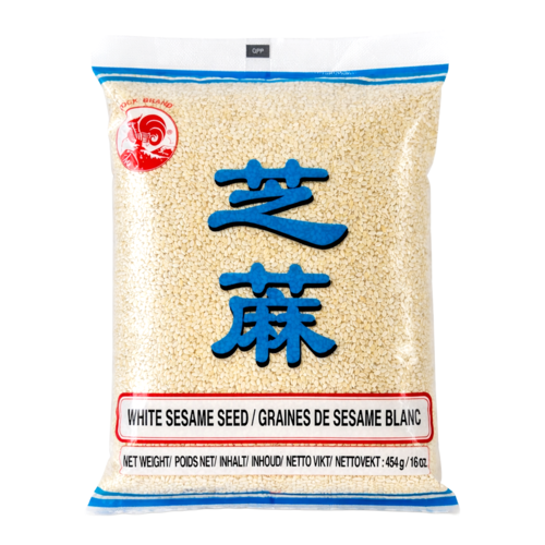 Cock Brand Cock Brand White Sesame Seed, 454g
