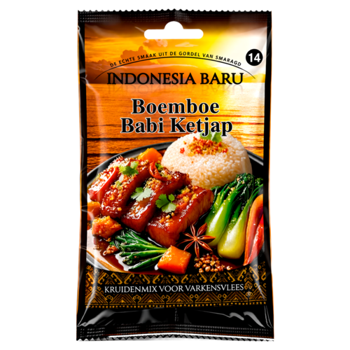 Indonesia Boemboe Babi Ketjap, 100g