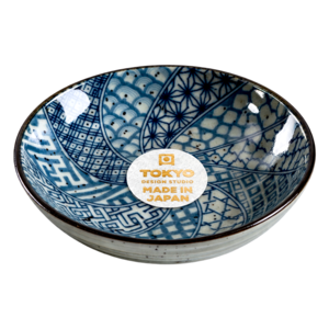 Japanese Sauce Bowl Suishaya Blue, 10.2x2.5cm