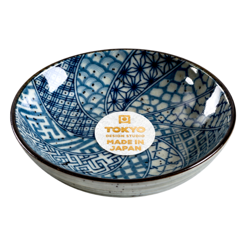 Japanese Sauce Bowl Suishaya Blue, 10.2x2.5cm