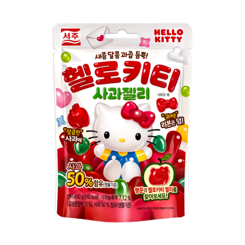 Hello Kitty Apple Gummy, 43g