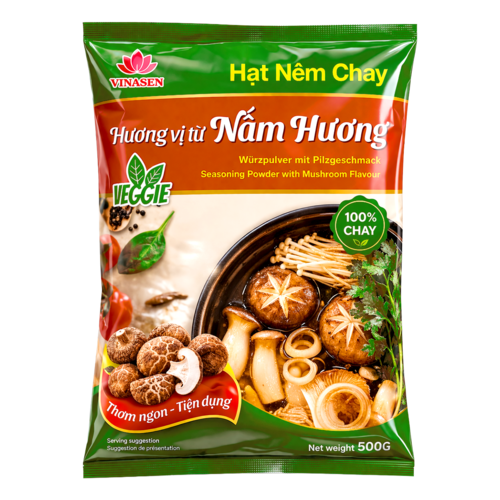 Vinasen Hat Nem Chay Seasoning With Mushroom Flavour, 500g