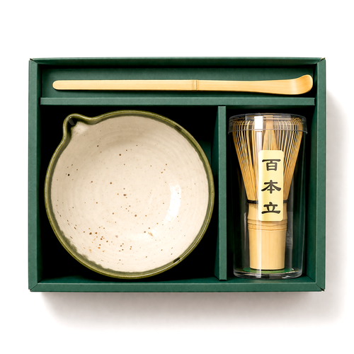 Tokyo Design Studio Tokyo Design Matcha Giftset White Oribe