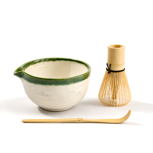 Tokyo Design Studio Tokyo Design Matcha Giftset White Oribe