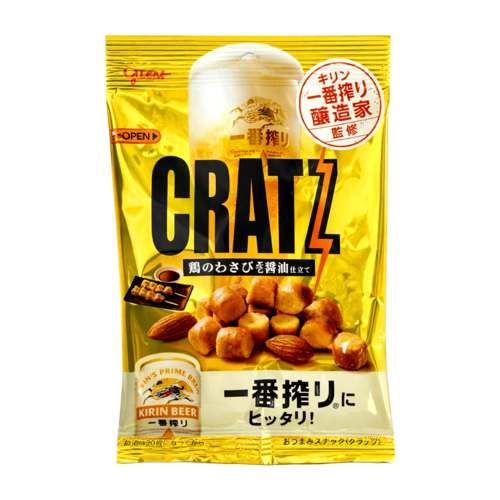 Glico Glico Cratz Chicken Wasabi Soy Sauce Flavor, 42g